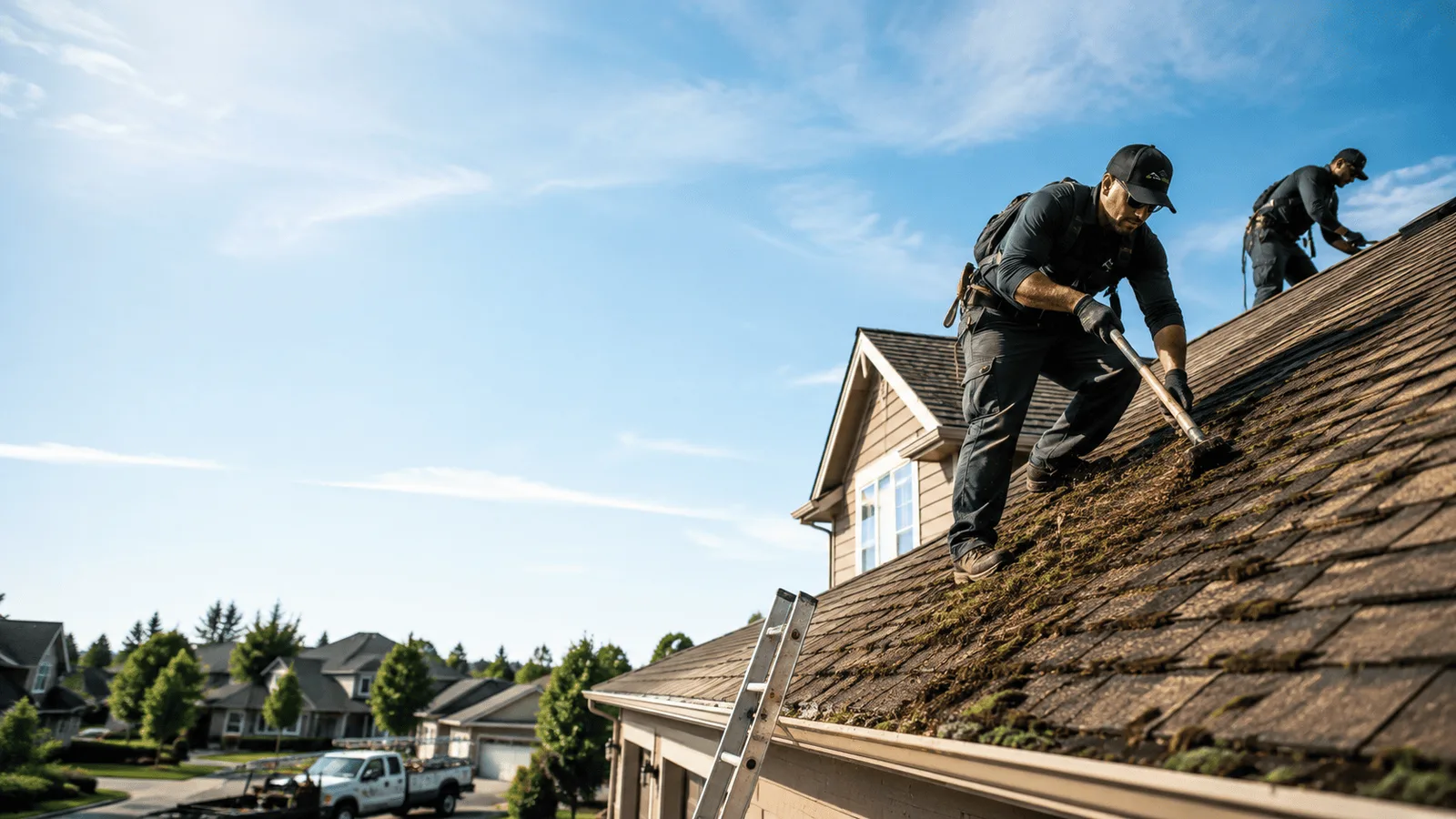 Roof Moss Removal in Sewaren, NJ near me
